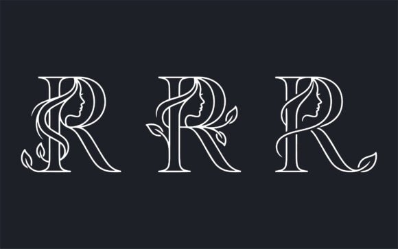 Elegant Beauty Letter R Logo Set for Modern Brands
