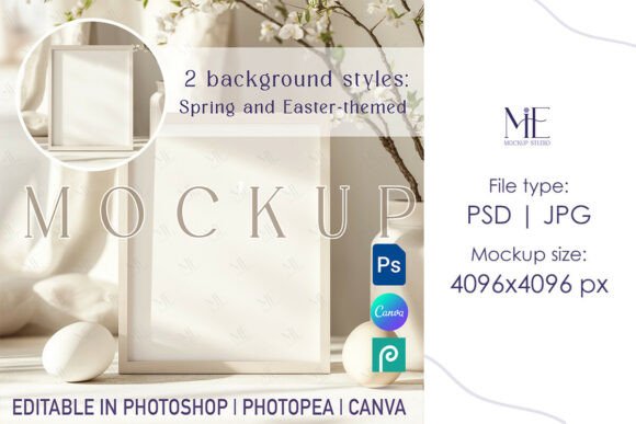 Elevate Your Brand: The Ultimate Guide to Easter Table Sign Mockups and Digital Presentation Templates