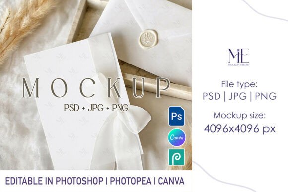 Elevating Brand Presentation: The Strategic Value of the Boho Invitation Card Mockup 5x7 Wedding