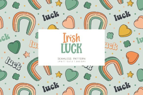 Seamless Pattern Irish Luck 3: Creative Design Guide