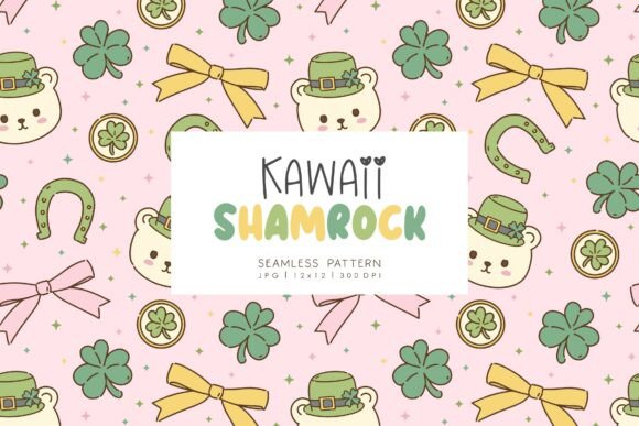 Seamless Pattern Kawaii Shamrock 3: A Creative Guide