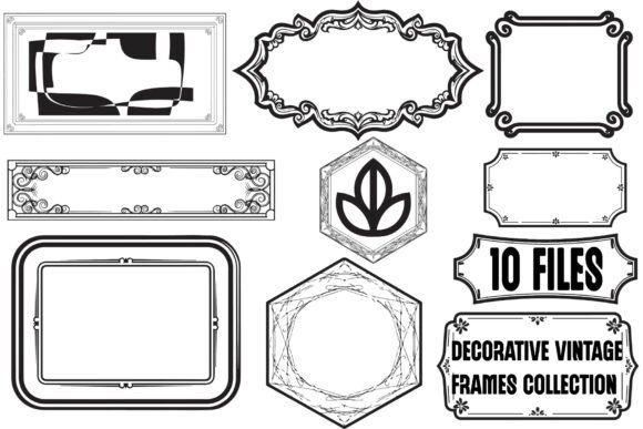 Unlocking Creativity with Decorative Vintage Frames and Digital Design Assets
