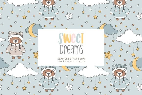 Unlocking Creativity with Seamless Pattern Sweet Dreams 2