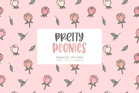 Unlocking the Potential of Seamless Pattern Pretty Peonies 1 for Professional and Personal Projects